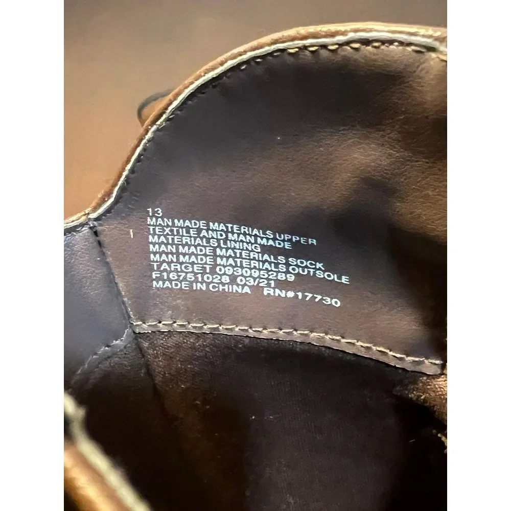 Cat & Jack Cute kids boots size 13‎